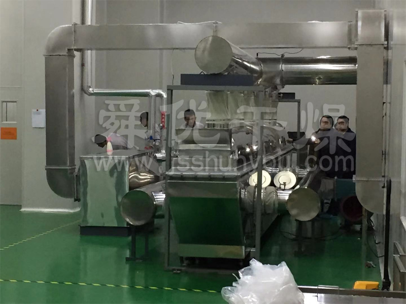 ZLG系列振動流化床干燥機 (雞精生產(chǎn)線)